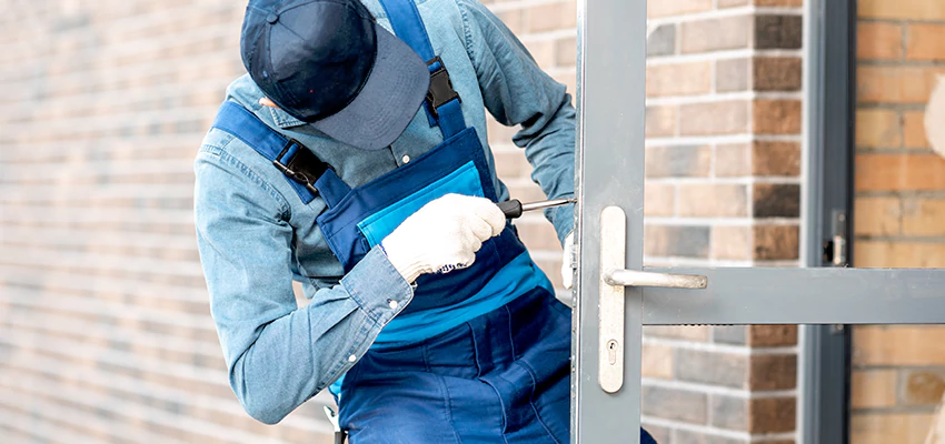Pivot Storefront Door Locks Installation in Ceres, California